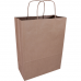 Draagtas bruin 26/12x34cm 100st Tpk270251